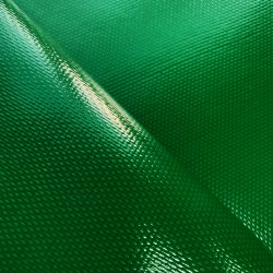 Ткань ПВХ 600 гр/м2 плотная, Зелёный (Ширина 150см), на отрез  в Электрогорске