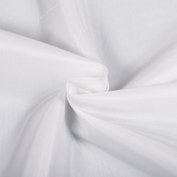 Ткань подкладочная Таффета 190Т, цвет Белый (на отрез)  в Электрогорске