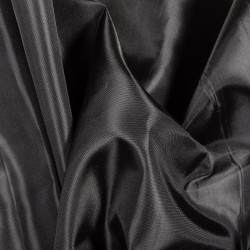 Ткань подкладочная Таффета 190Т, цвет Черный (на отрез)  в Электрогорске