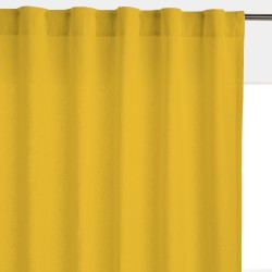 Штора уличная на Трубной ленте (В-220*Ш-145) Желтая, (ткань Оксфорд 600)  в Электрогорске