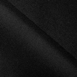 Прорезиненная ткань Оксфорд 600D ПВХ, Черный  в Электрогорске, 340 г/м2, 359 руб
