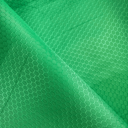 Ткань Оксфорд 300D PU Рип-Стоп СОТЫ, цвет Зелёный (на отрез)  в Электрогорске
