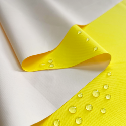 Водонепроницаемая Дышащая Мембранная ткань PU 10'000, цвет Жёлтый (на отрез)  в Электрогорске
