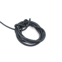 Шнур (Резинка) шляпный 3мм, цвет Серый (на отрез)  в Электрогорске