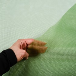 Москитная сетка (мягкая), цвет Темно-Зеленый (на отрез)  в Электрогорске